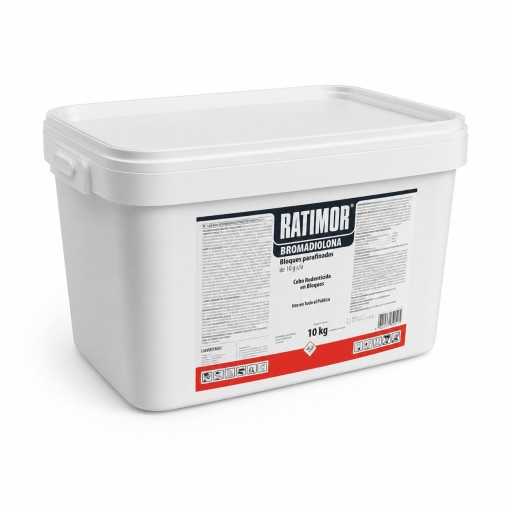 Balde de Cebos Rat1 - Bromadiolona (10kg)