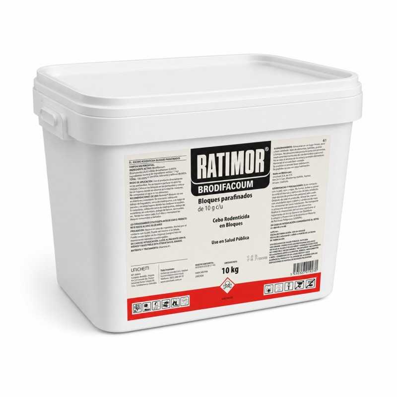 Balde de Cebos Rat2 - Brodifacoum (10kg)