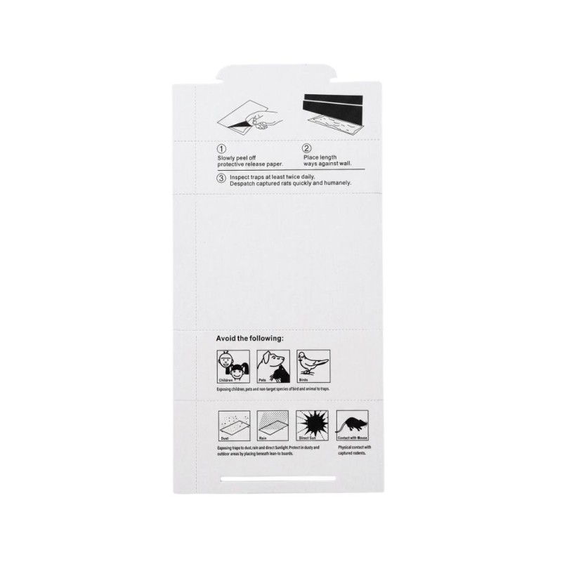 Láminas adhesivas para Roedores (Pack x 4)