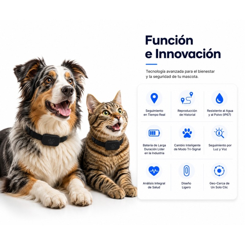 Collar GPS Inteligente Tracker