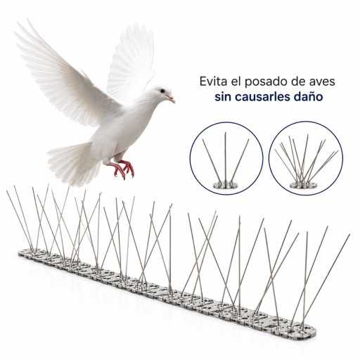 Púas Antipalomas PVC 2