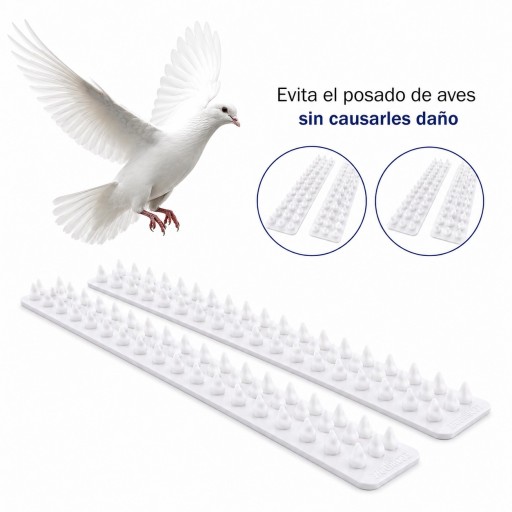 Púas Antipalomas PVC 2