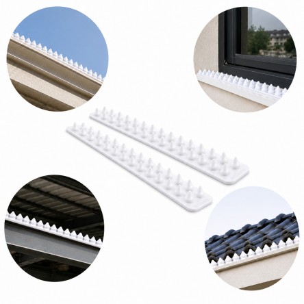 Púas Antipalomas PVC