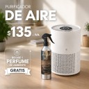 Purificador de Aire + Perfume Ambiental GRATIS