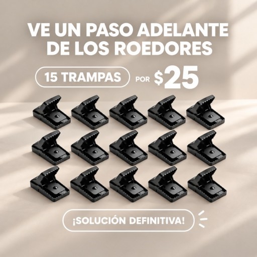 15 Trampas Mecánicas por $25