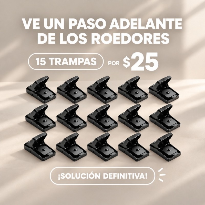 15 Trampas Mecánicas por $25