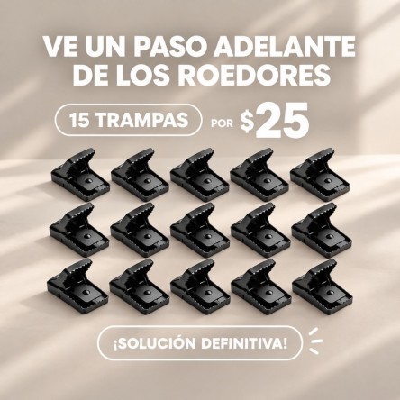 15 Trampas Mecánicas por $25