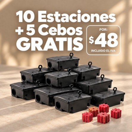 Estaciones de Monitoreo + 5 Cebos
