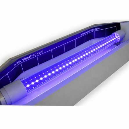 Lámpara Atrapa Insectos LED UV + 3 láminas GRATIS