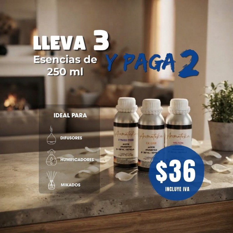 Promo 3 Esencias 250 ml