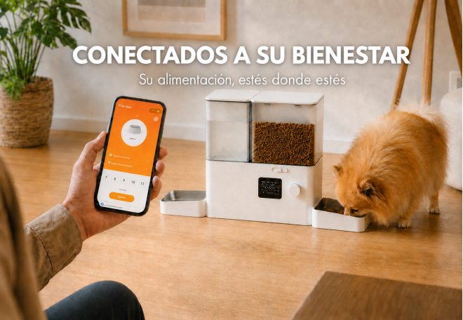 ¿Por qué elegir un dispensador de comida para mascotas con WiFi?