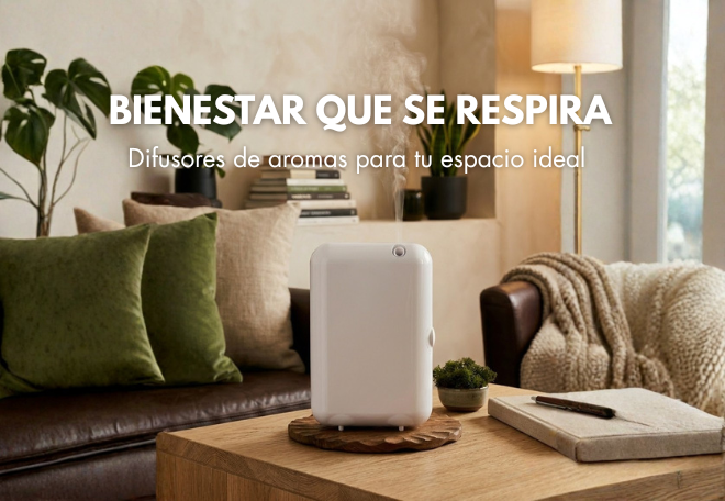 Transforma tu hogar en un espacio único con un difusor de aromas